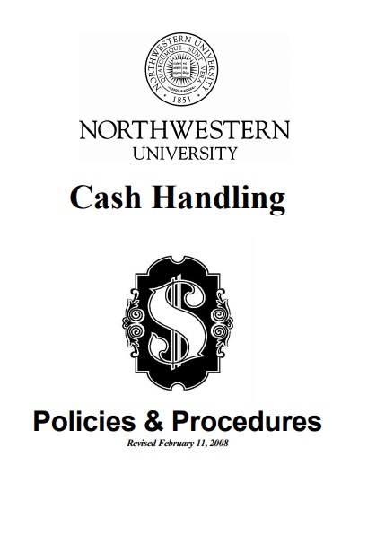 Cash Handling Record Template