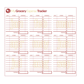 Grocery Cost Tracker Template