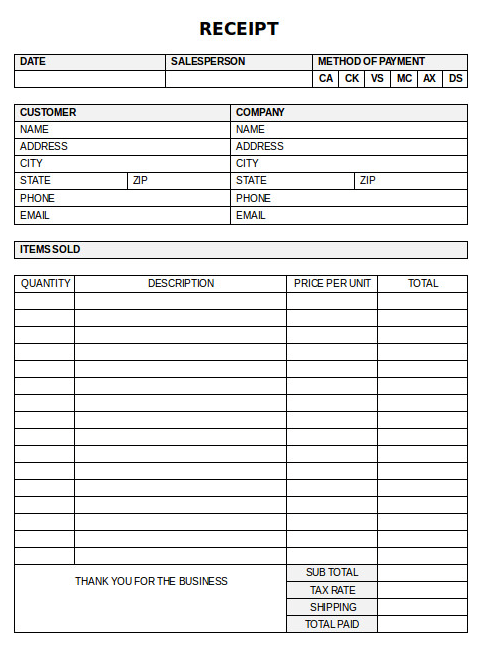Doctor Invoice Template Free Download