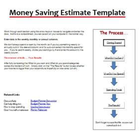 Loss Saving Estimate Template