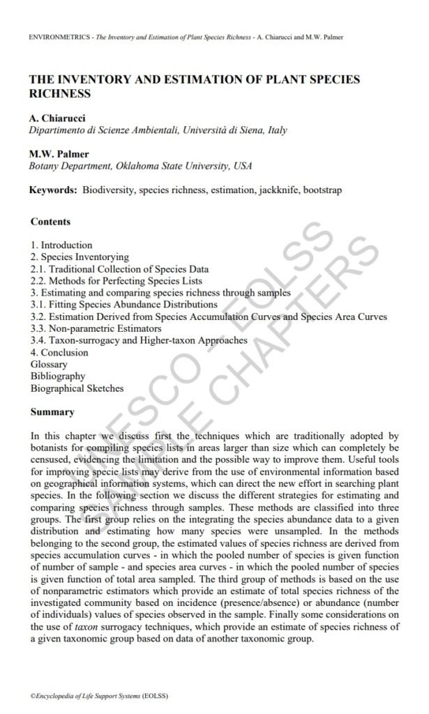 Plant Inventory Estimate Template