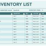 Warehouse Inventory Templates | 17+ Free Xlsx, Docs &amp; PDF Formats ...