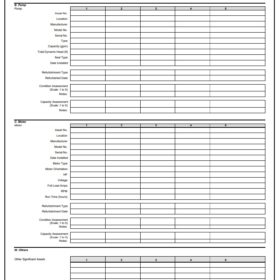 Water and Plant Inventory Template