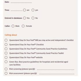 Telephone Call List Template PDF