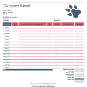 Sales Invoice Template Excel