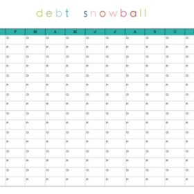Debt Snowball Calculator Sample