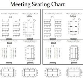 Meeting Seating Chart Template