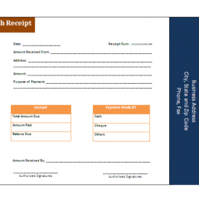 Free Cash Voucher Template