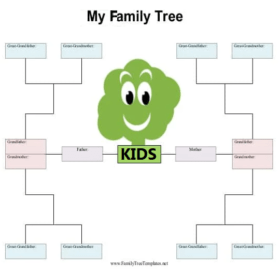 Kids Family Tree Template