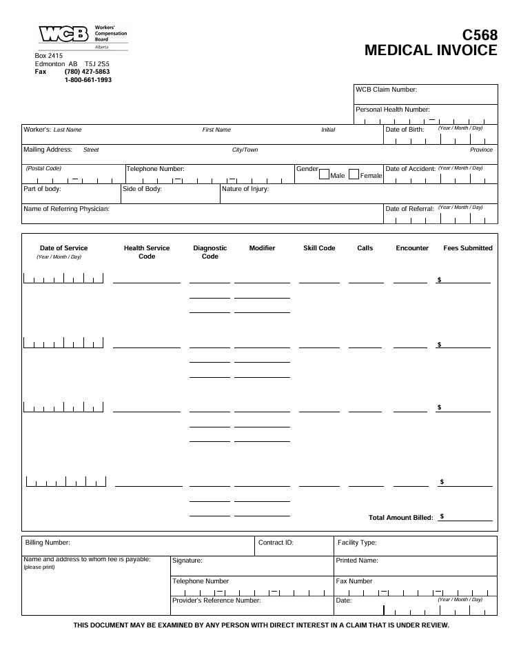 Dental Clinic Invoice Format